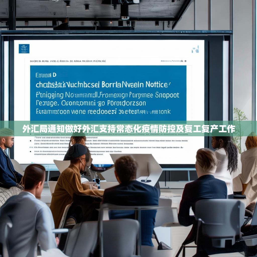 外汇局通知做好外汇支持常态化疫情防控及复工复产工作