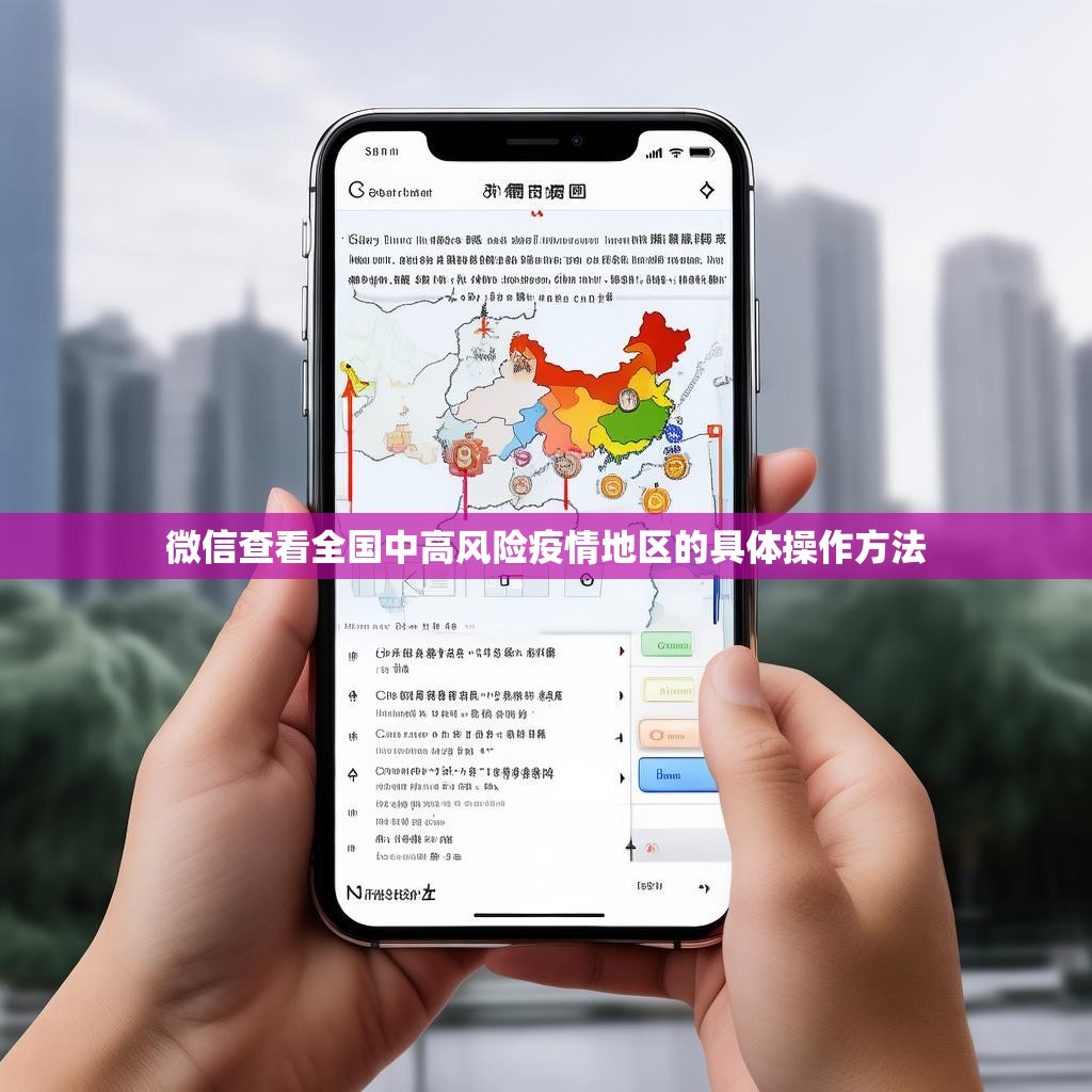 微信查看全国中高风险疫情地区的具体操作方法