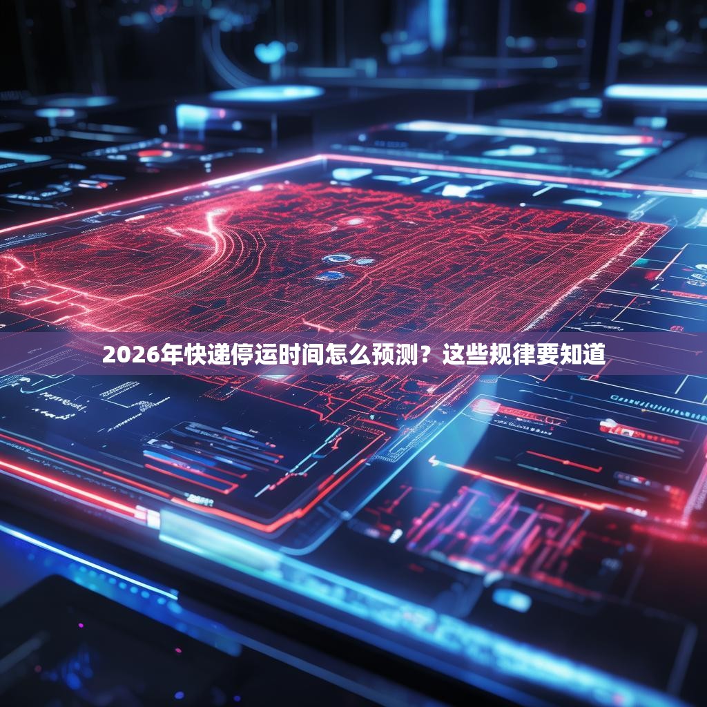2026年快递停运时间怎么预测？这些规律要知道