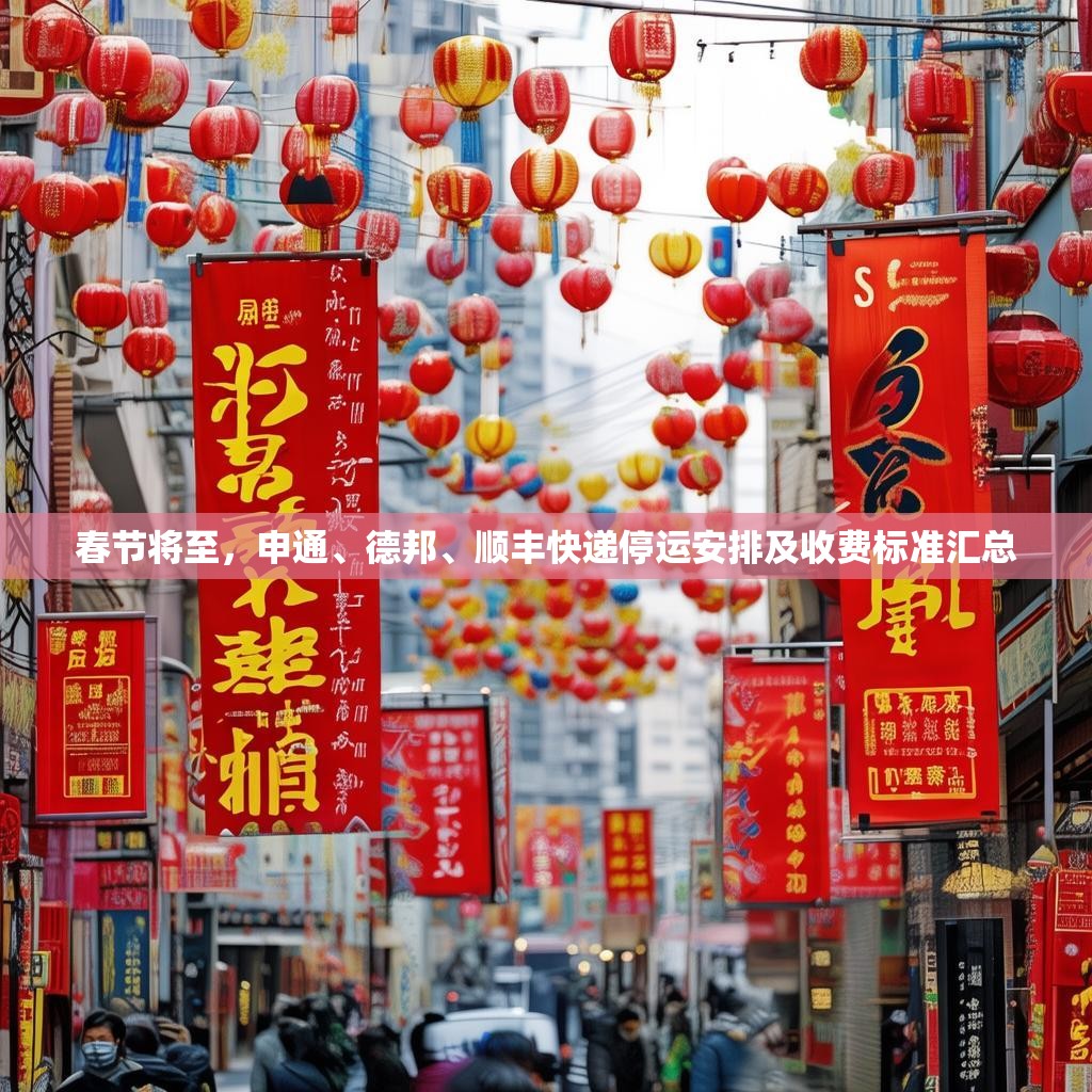 春节将至，申通、德邦、顺丰快递停运安排及收费标准汇总