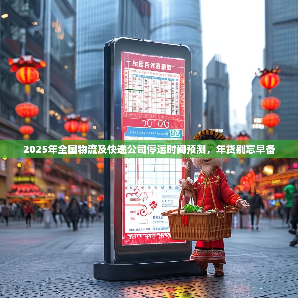 2025年全国物流及快递公司停运时间预测，年货别忘早备