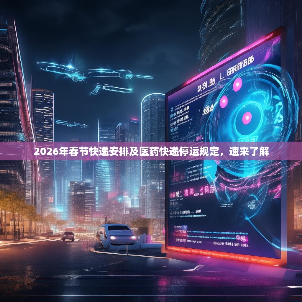 2026年春节快递安排及医药快递停运规定，速来了解