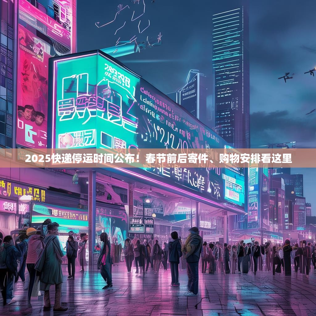 2025快递停运时间公布！春节前后寄件、购物安排看这里