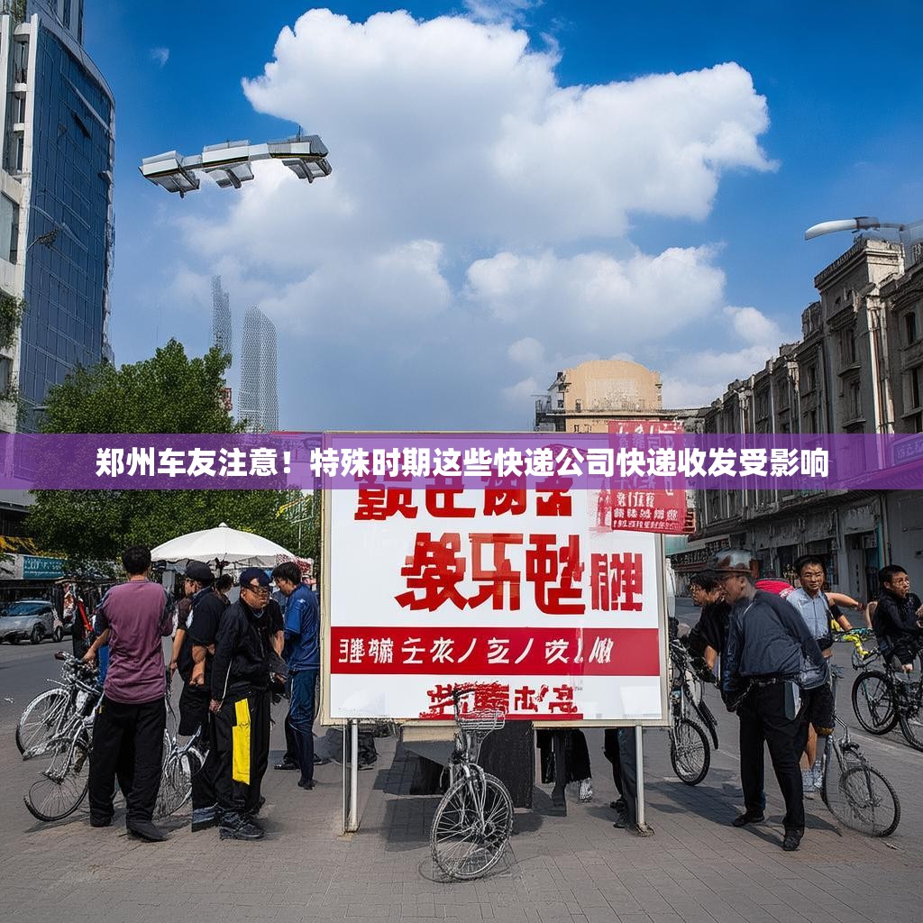 郑州车友注意！特殊时期这些快递公司快递收发受影响