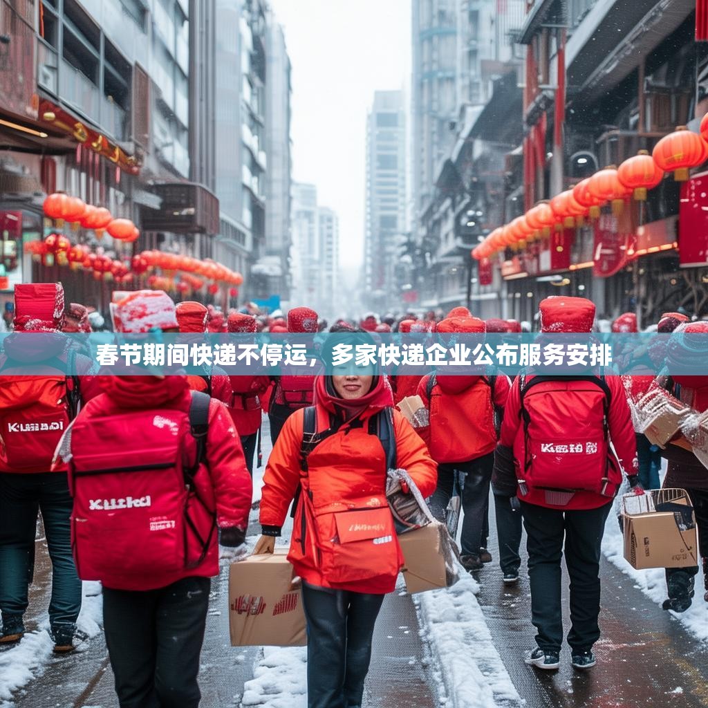 春节期间快递不停运，多家快递企业公布服务安排