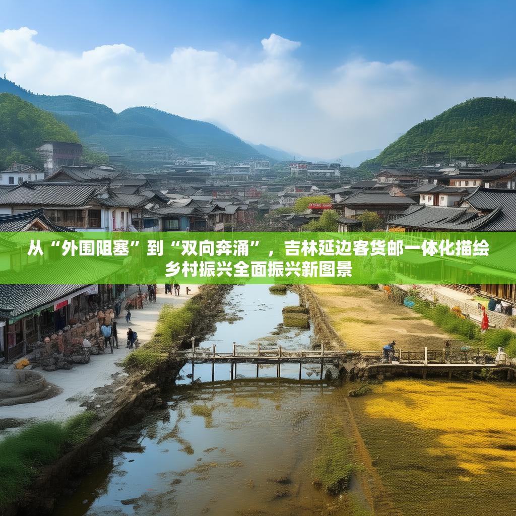 从“外围阻塞”到“双向奔涌”，吉林延边客货邮一体化描绘乡村振兴全面振兴新图景