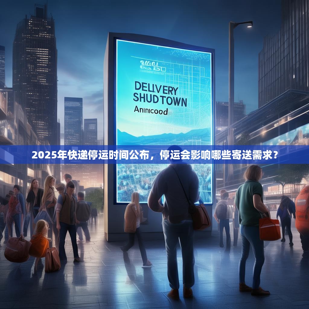 2025年快递停运时间公布，停运会影响哪些寄送需求？