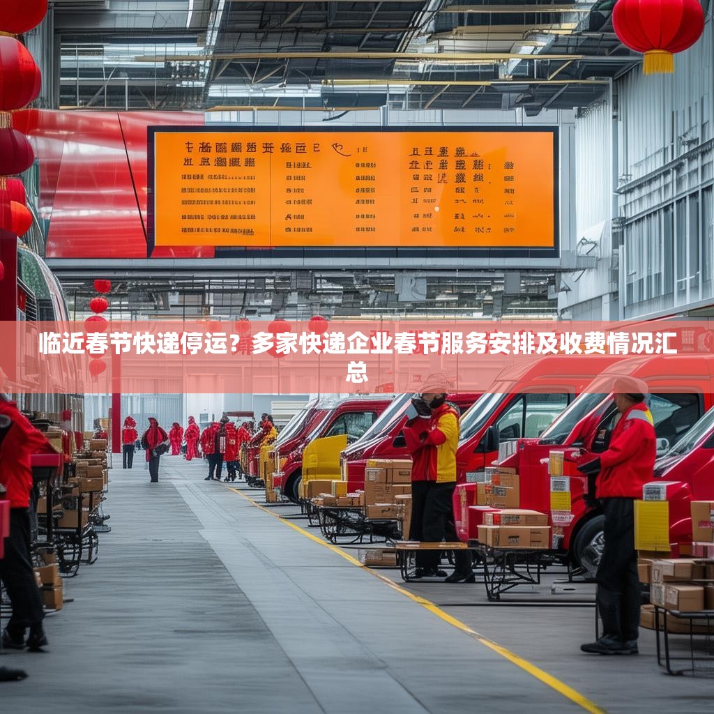 临近春节快递停运？多家快递企业春节服务安排及收费情况汇总