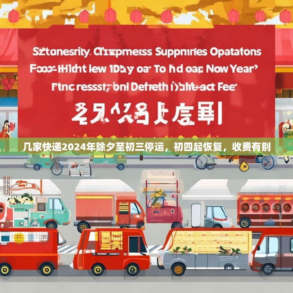 几家快递2024年除夕至初三停运，初四起恢复，收费有别