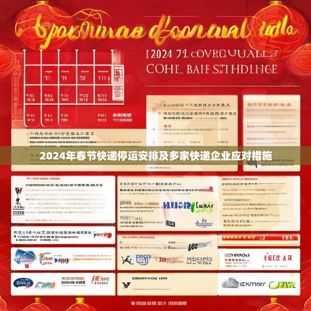 2024年春节快递停运安排及多家快递企业应对措施