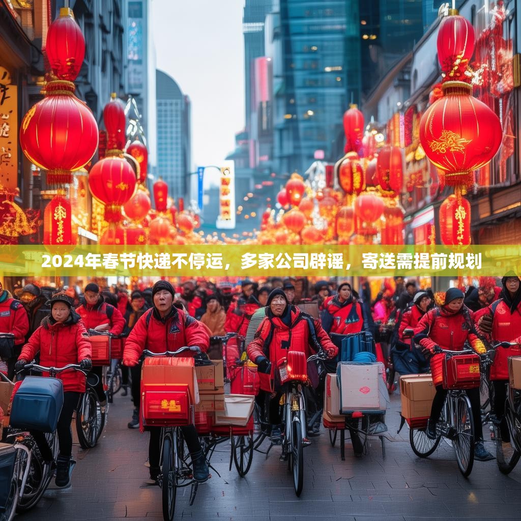 2024年春节快递不停运，多家公司辟谣，寄送需提前规划