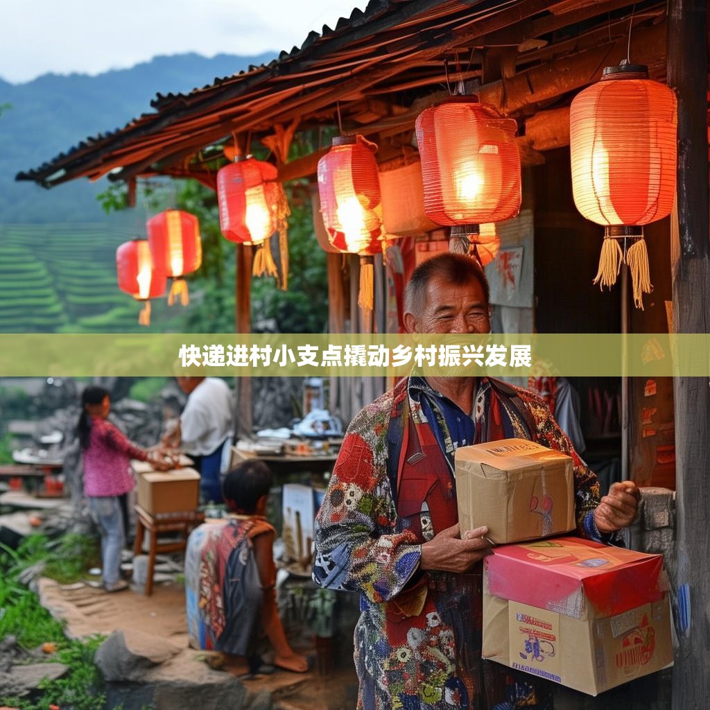 快递进村小支点撬动乡村振兴发展