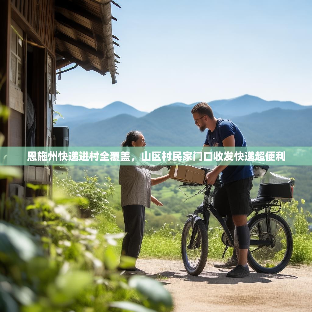 恩施州快递进村全覆盖，山区村民家门口收发快递超便利