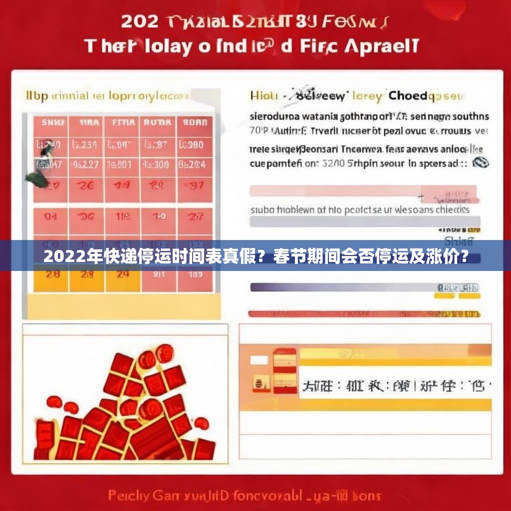 2022年快递停运时间表真假？春节期间会否停运及涨价？