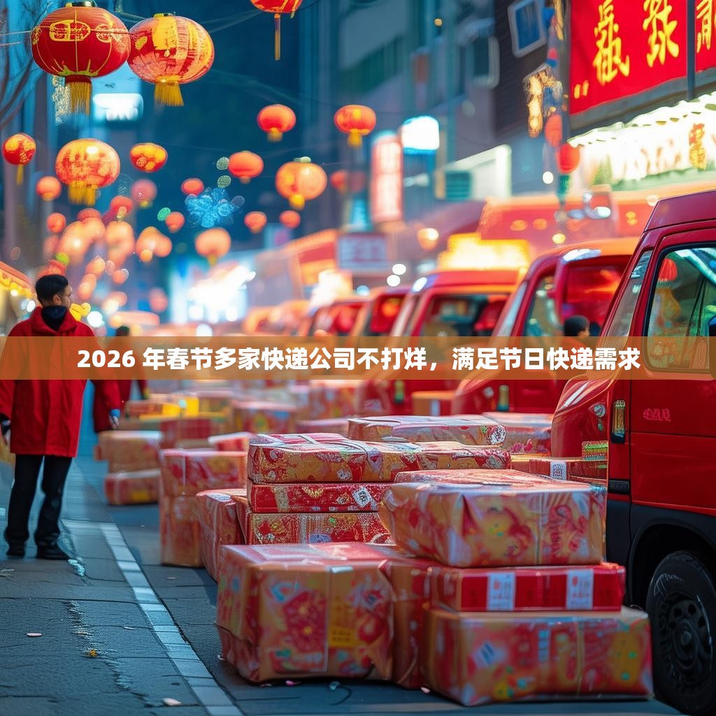 2026 年春节多家快递公司不打烊，满足节日快递需求