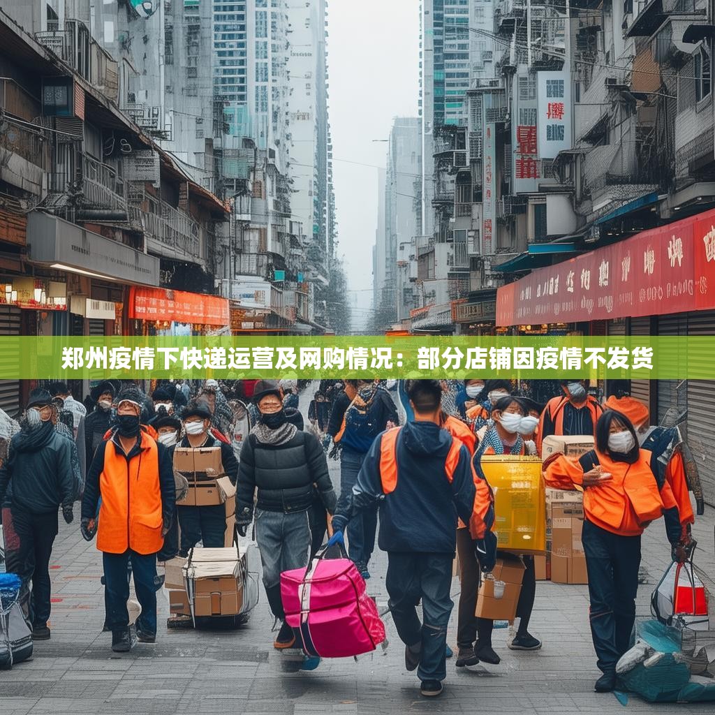 郑州疫情下快递运营及网购情况：部分店铺因疫情不发货