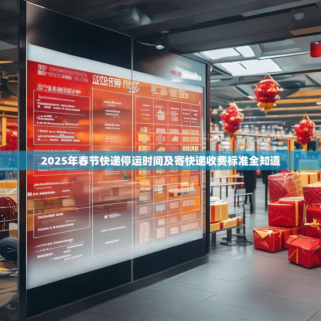 2025年春节快递停运时间及寄快递收费标准全知道