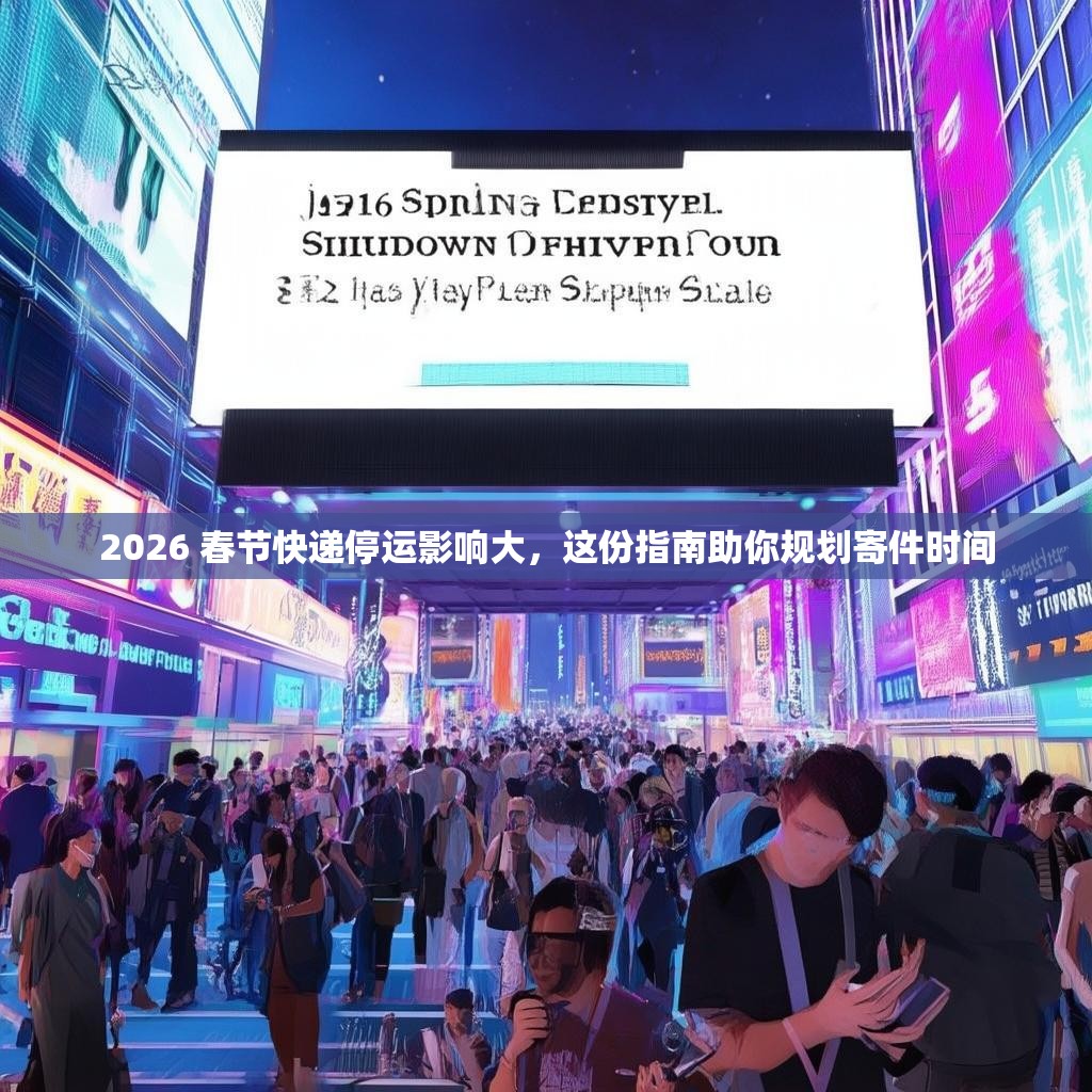 2026 春节快递停运影响大，这份指南助你规划寄件时间