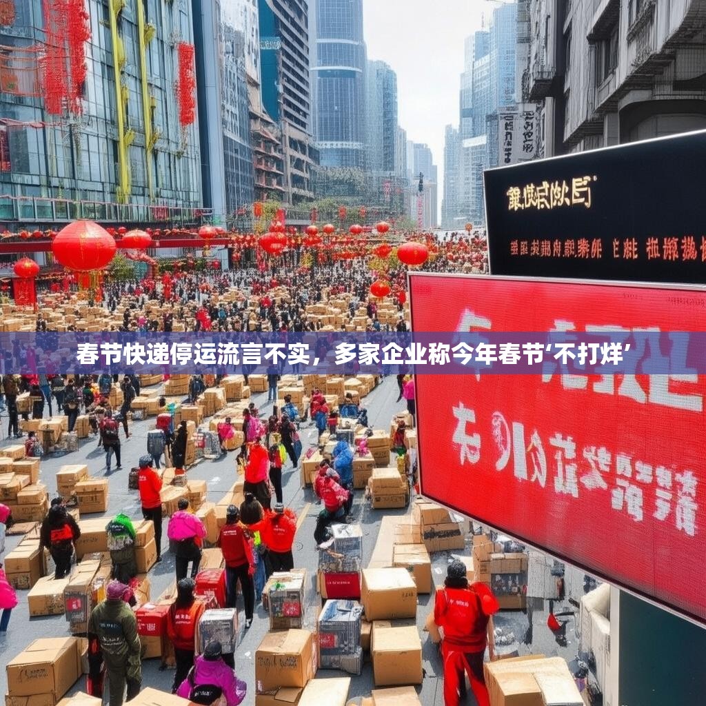 春节快递停运流言不实，多家企业称今年春节‘不打烊’