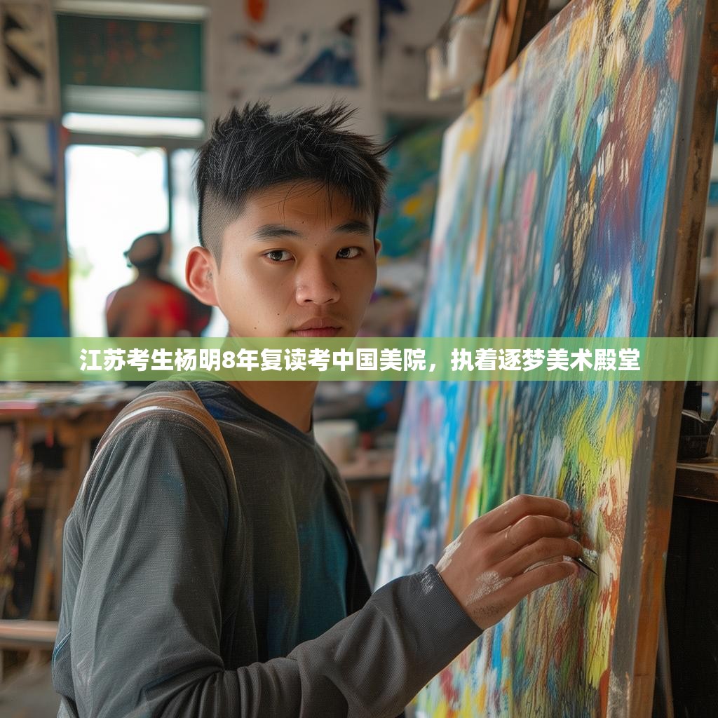 江苏考生杨明8年复读考中国美院，执着逐梦美术殿堂
