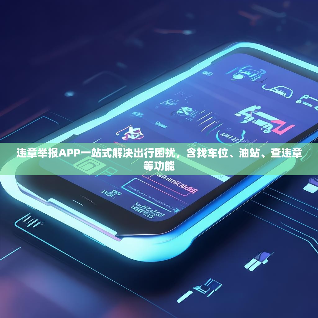 违章举报APP一站式解决出行困扰，含找车位、油站、查违章等功能
