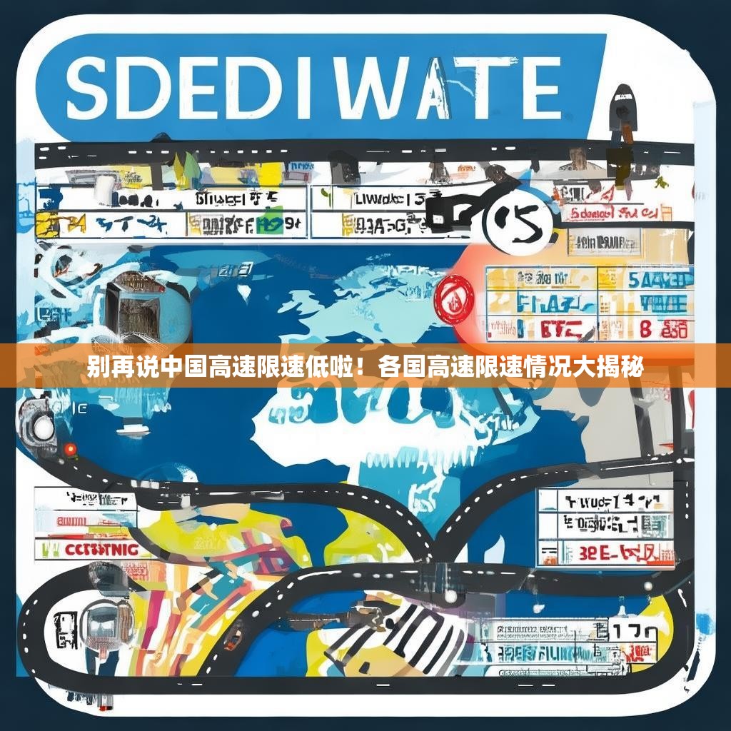 别再说中国高速限速低啦！各国高速限速情况大揭秘