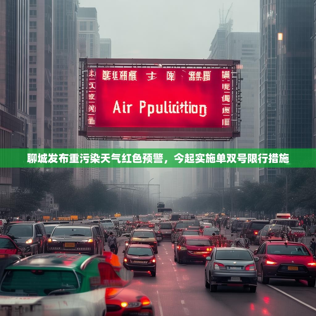 聊城发布重污染天气红色预警，今起实施单双号限行措施