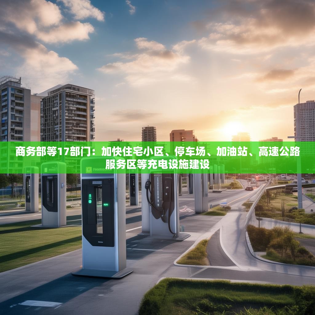 商务部等17部门：加快住宅小区、停车场、加油站、高速公路服务区等充电设施建设