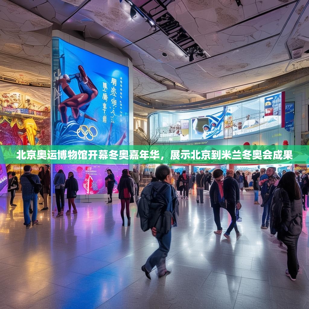 北京奥运博物馆开幕冬奥嘉年华，展示北京到米兰冬奥会成果