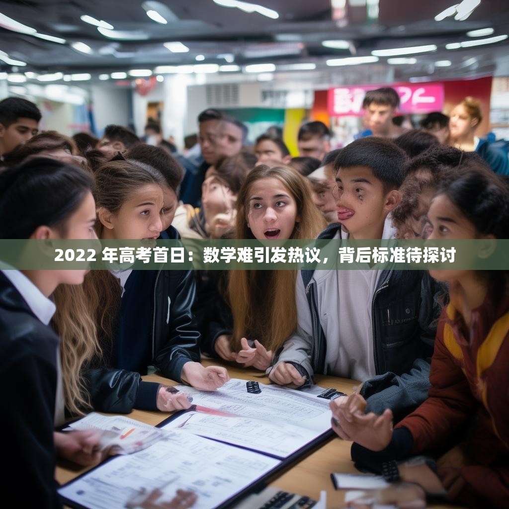 2022 年高考首日：数学难引发热议，背后标准待探讨