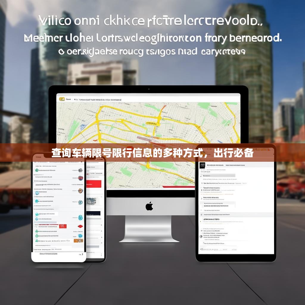 查询车辆限号限行信息的多种方式，出行必备