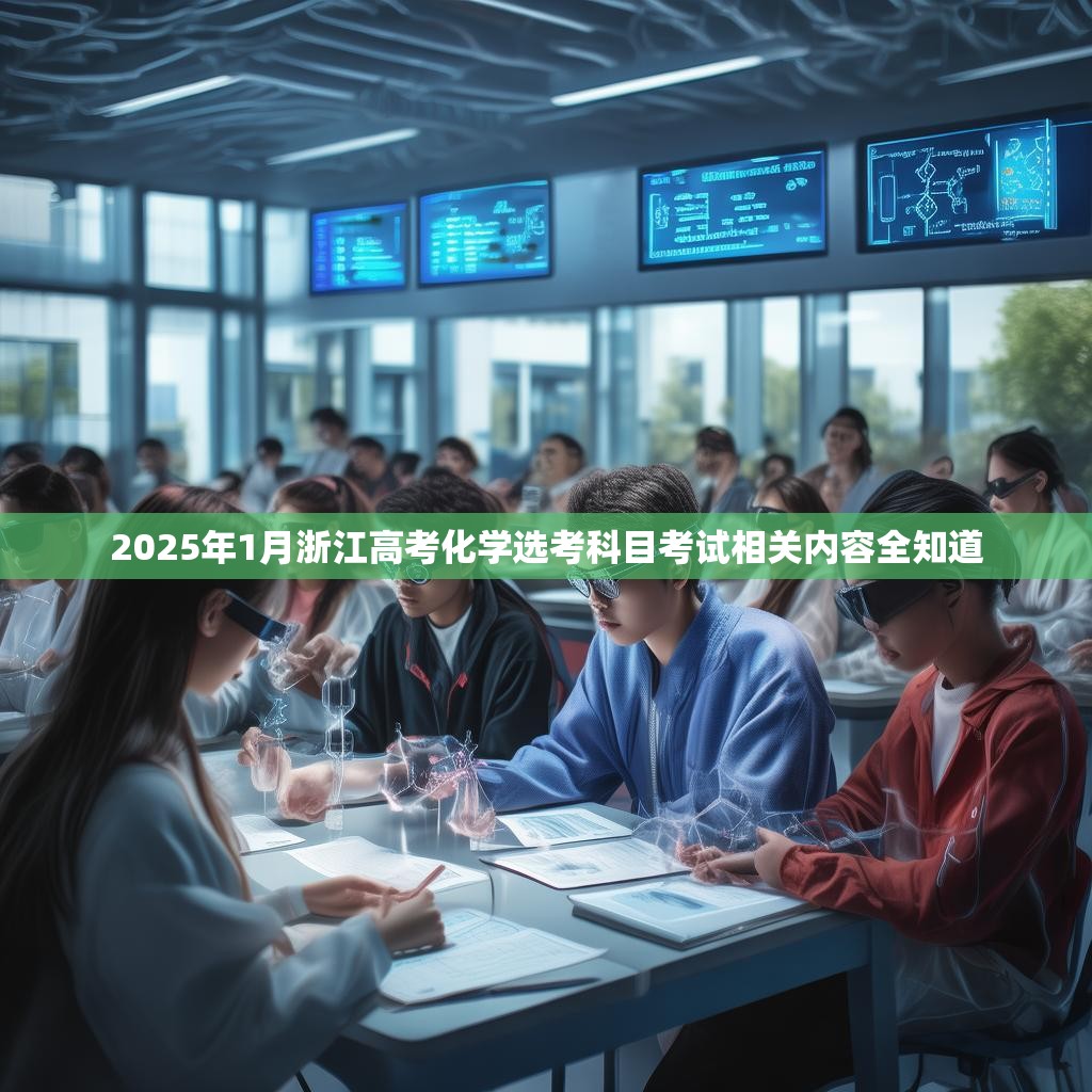 2025年1月浙江高考化学选考科目考试相关内容全知道