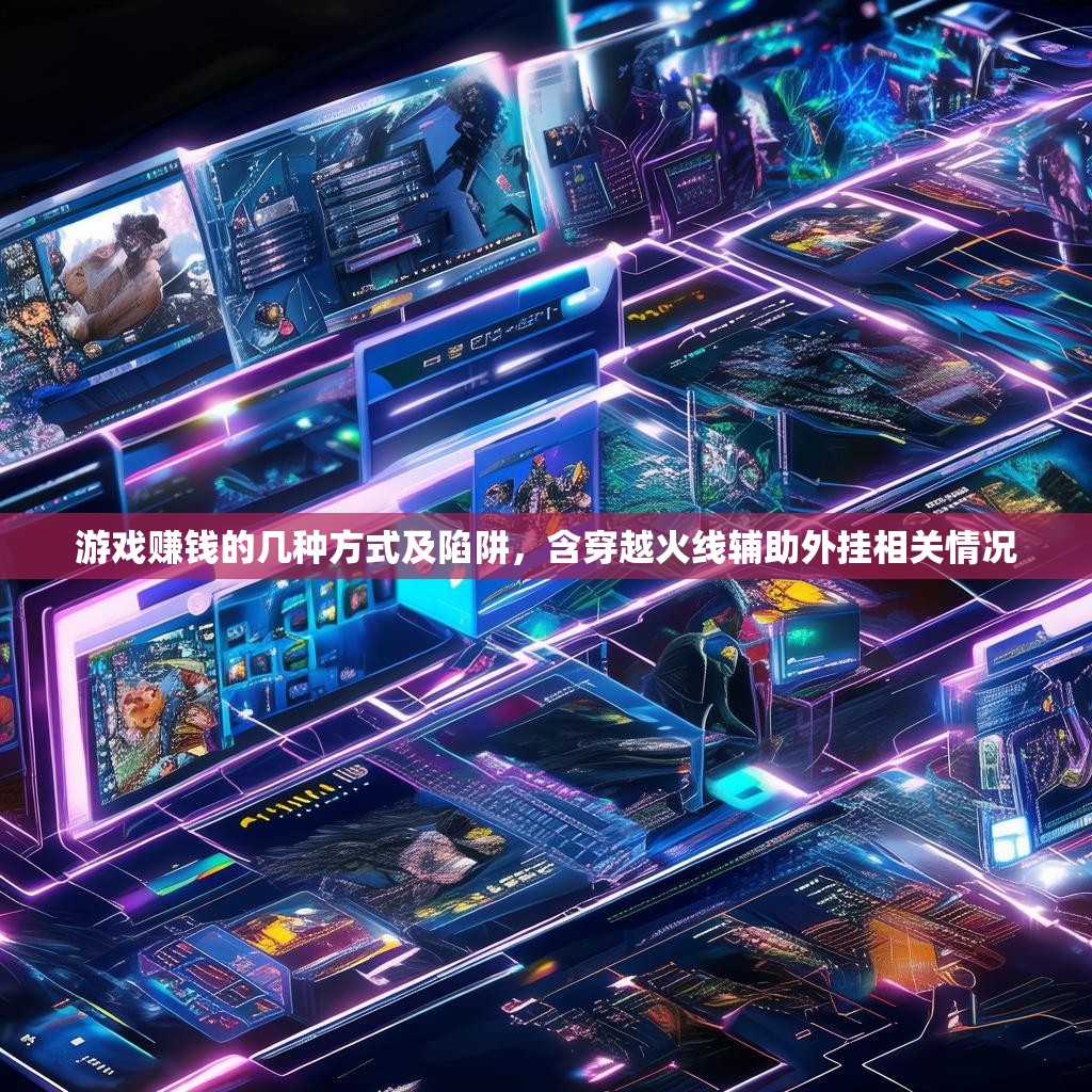 游戏赚钱的几种方式及陷阱，含穿越火线辅助外挂相关情况