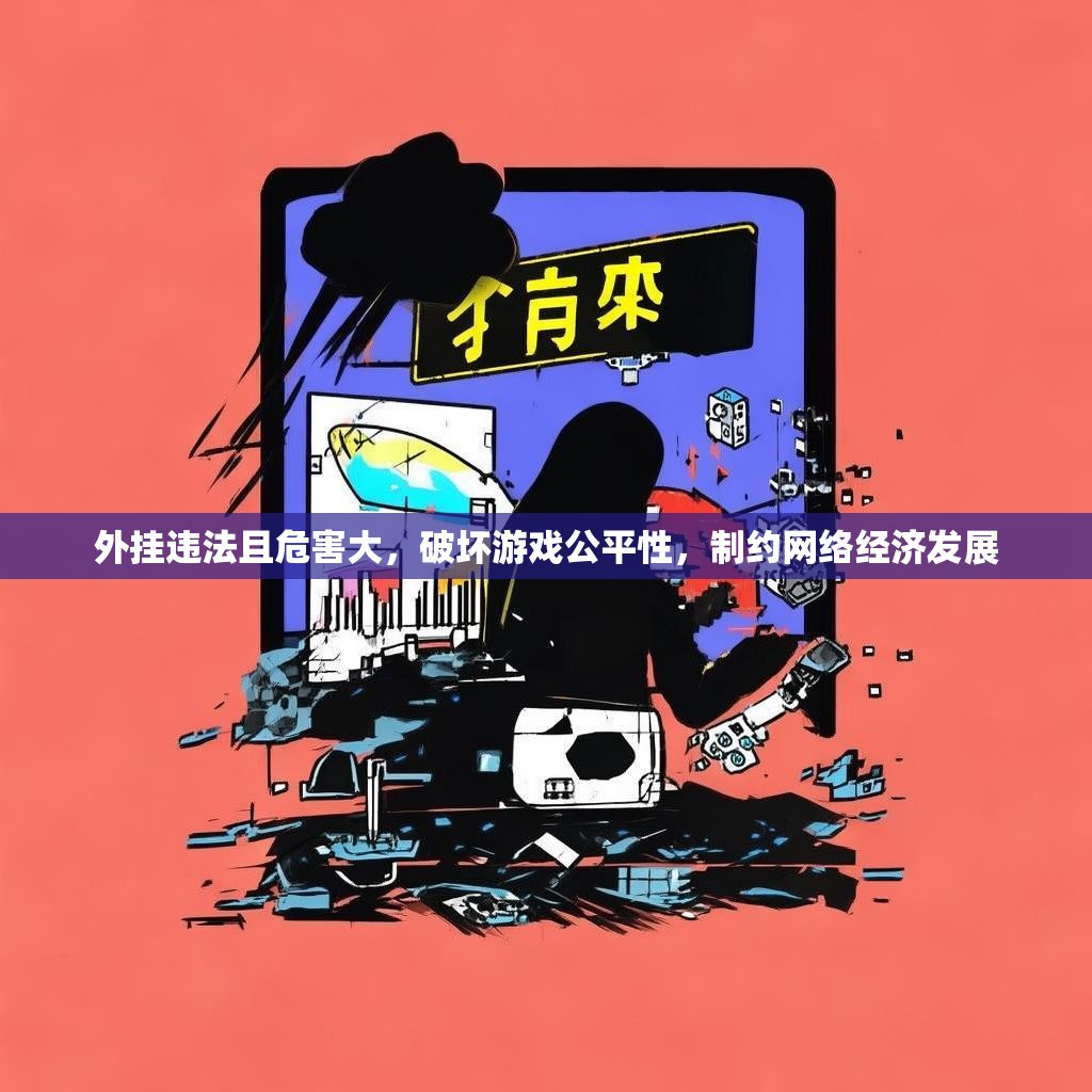 外挂违法且危害大，破坏游戏公平性，制约网络经济发展
