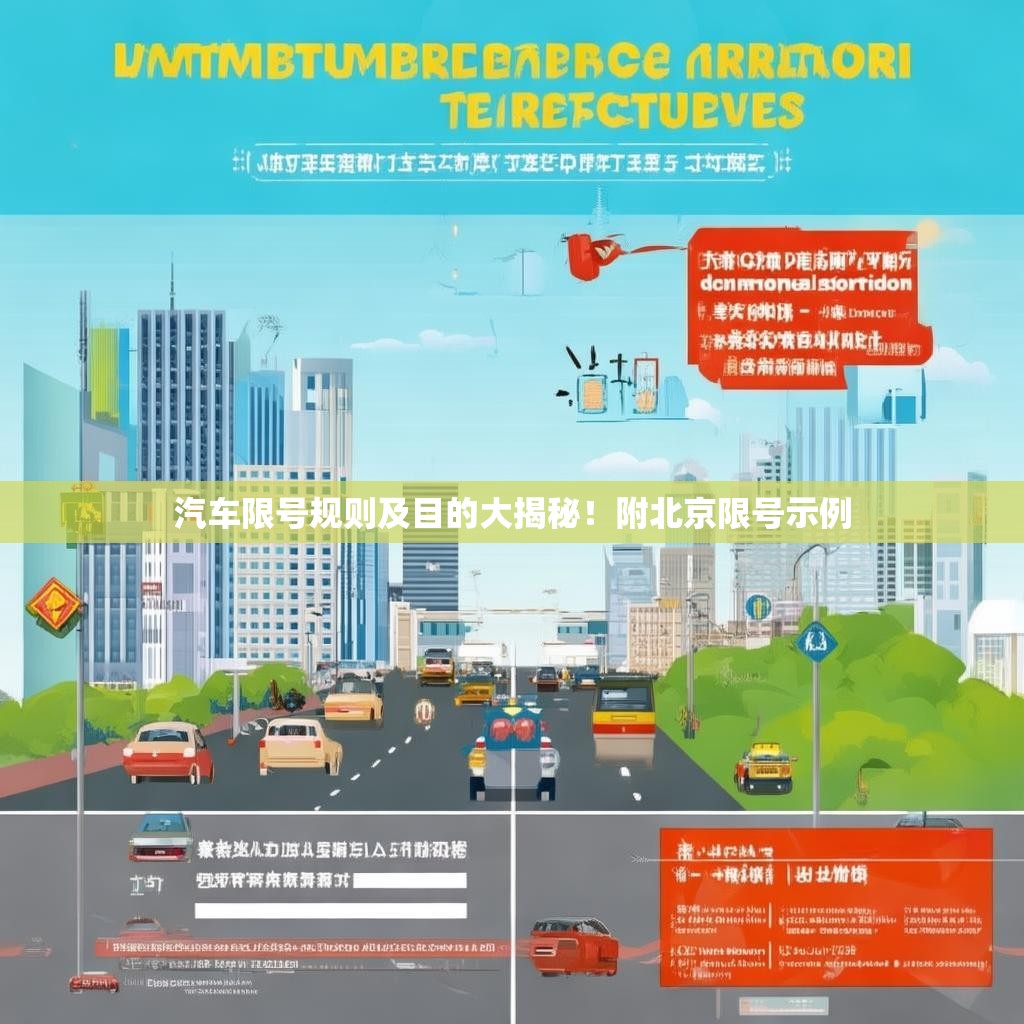 汽车限号规则及目的大揭秘！附北京限号示例