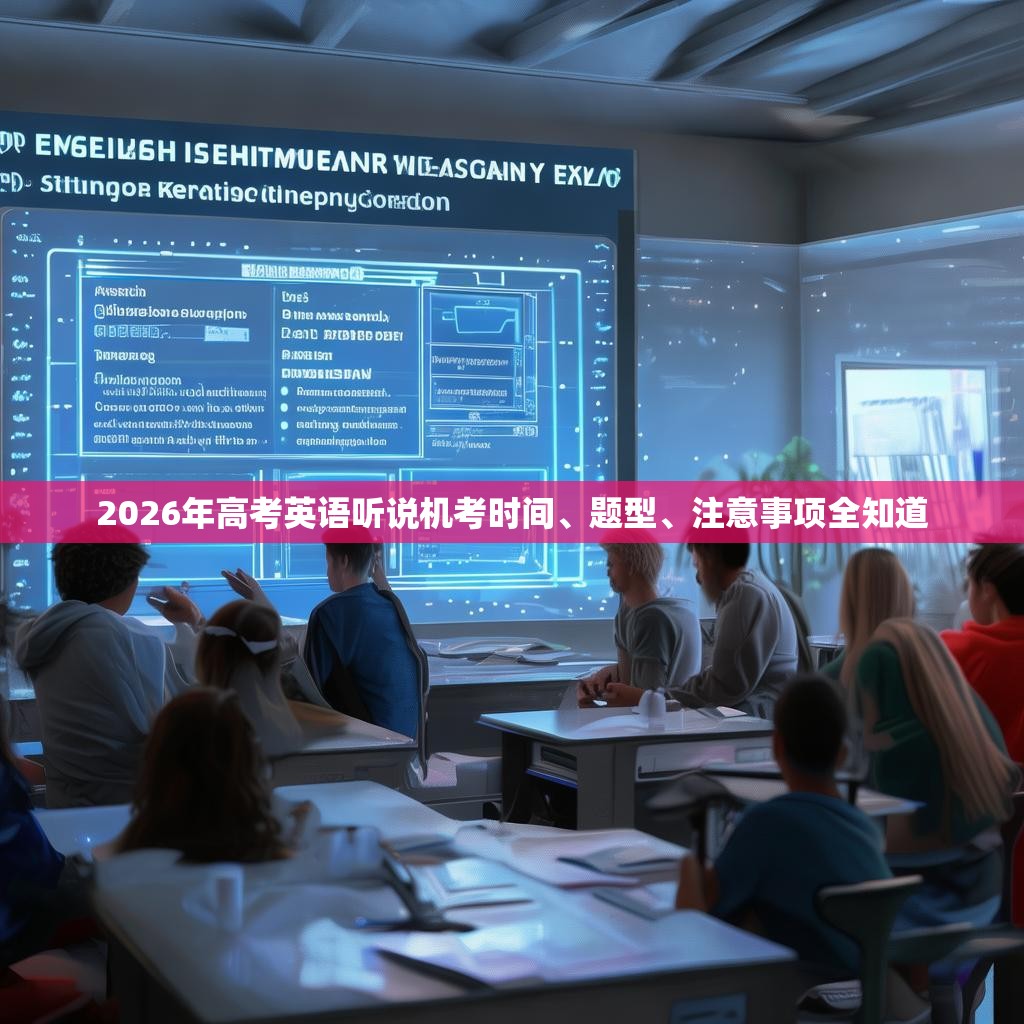 2026年高考英语听说机考时间、题型、注意事项全知道
