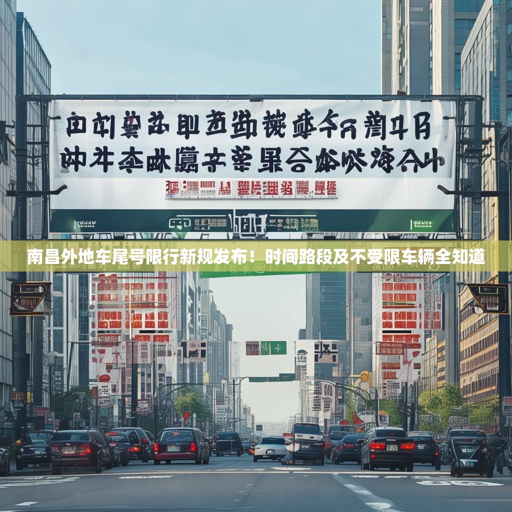 南昌外地车尾号限行新规发布！时间路段及不受限车辆全知道