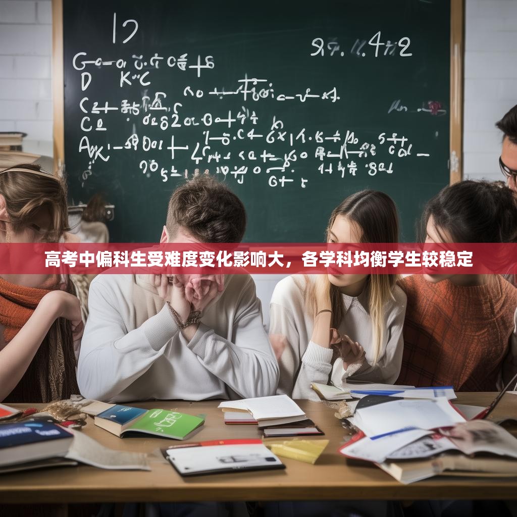 高考中偏科生受难度变化影响大，各学科均衡学生较稳定