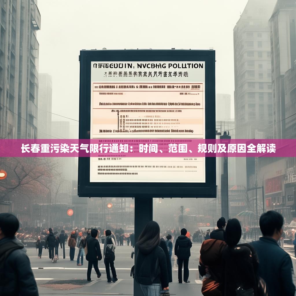 长春重污染天气限行通知：时间、范围、规则及原因全解读