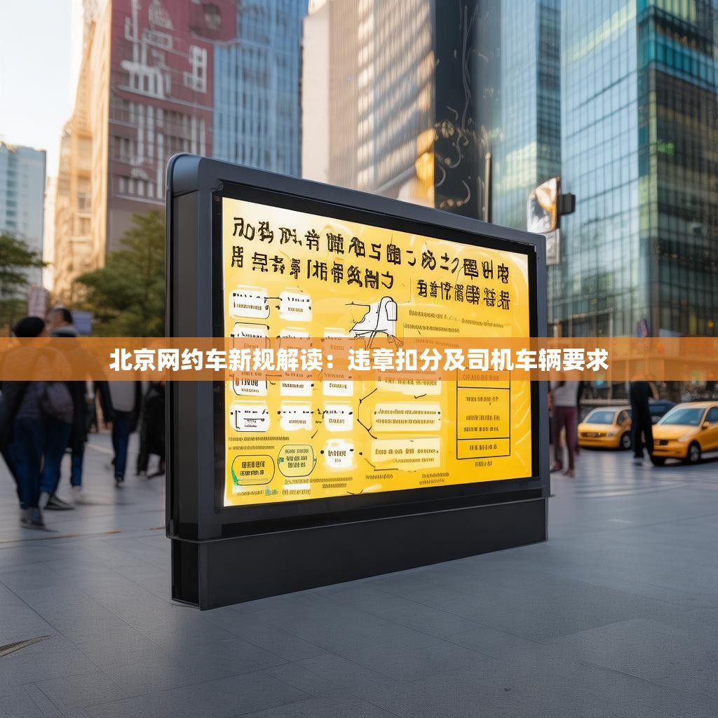 北京网约车新规解读：违章扣分及司机车辆要求