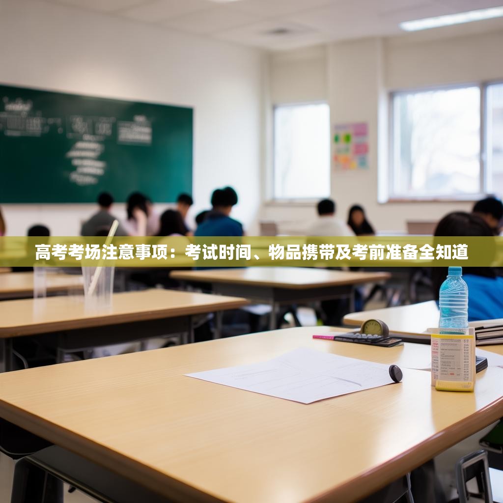 高考考场注意事项：考试时间、物品携带及考前准备全知道