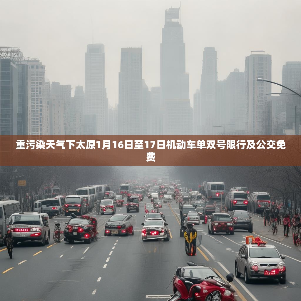 重污染天气下太原1月16日至17日机动车单双号限行及公交免费