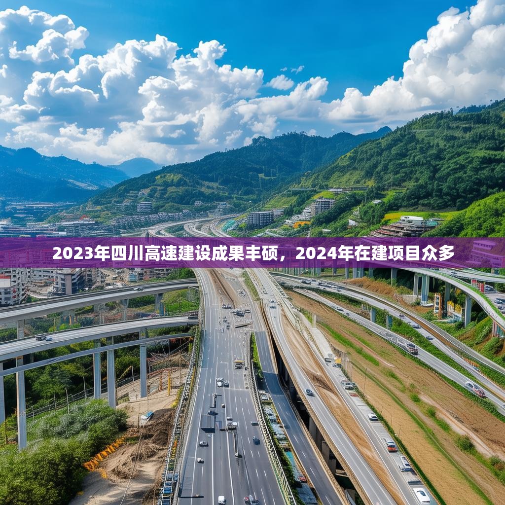 2023年四川高速建设成果丰硕，2024年在建项目众多