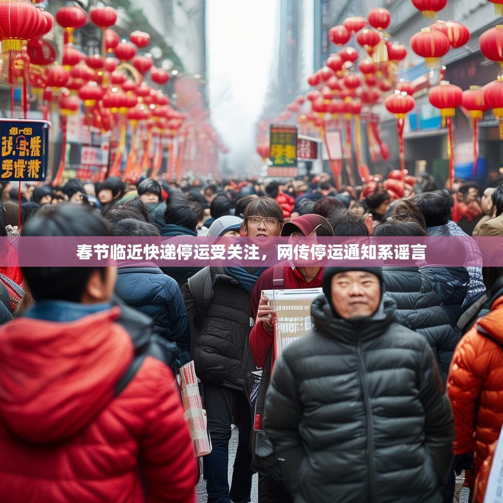 春节临近快递停运受关注，网传停运通知系谣言