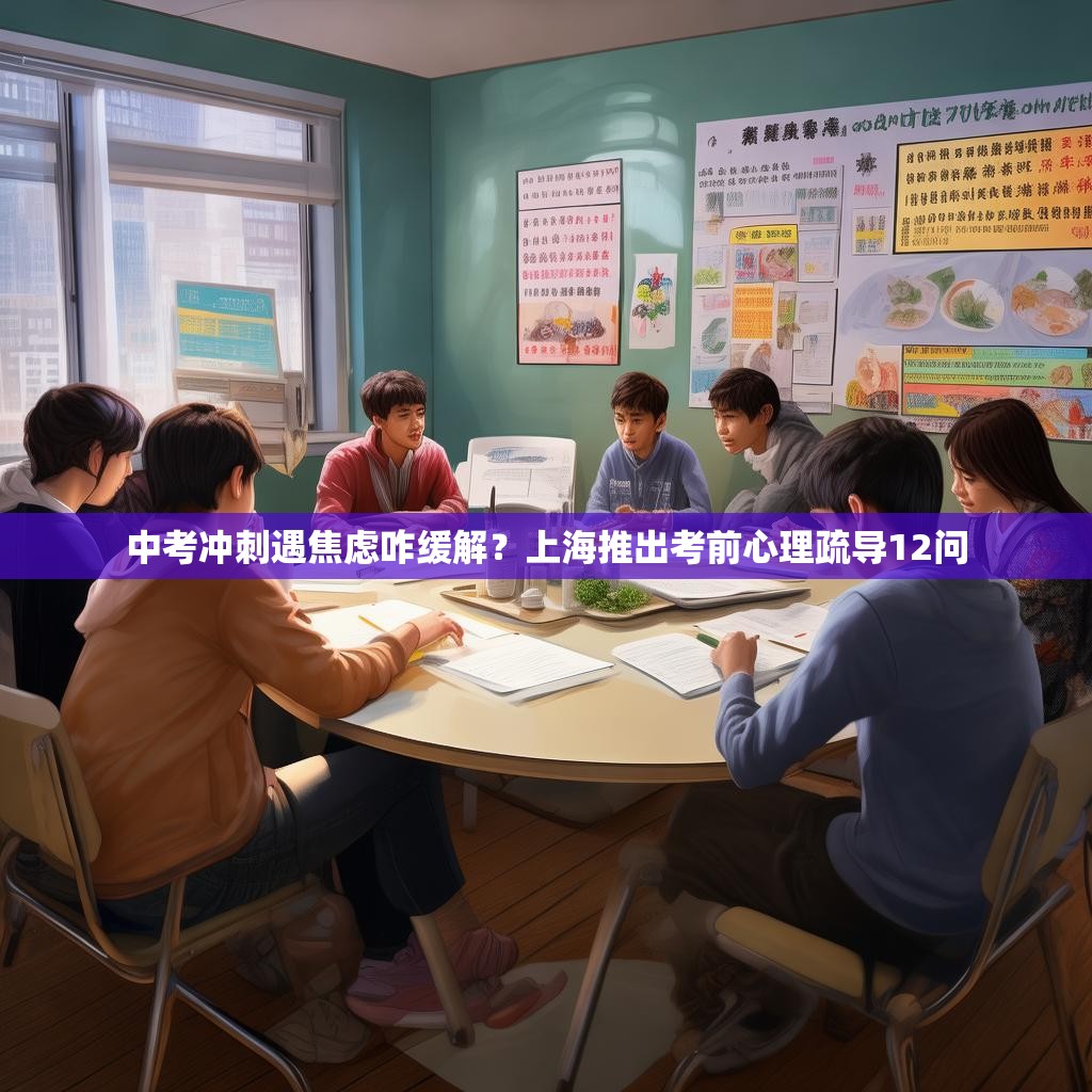 中考冲刺遇焦虑咋缓解？上海推出考前心理疏导12问