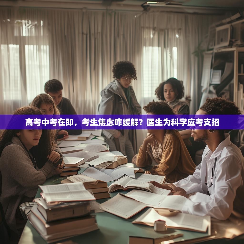 高考中考在即，考生焦虑咋缓解？医生为科学应考支招