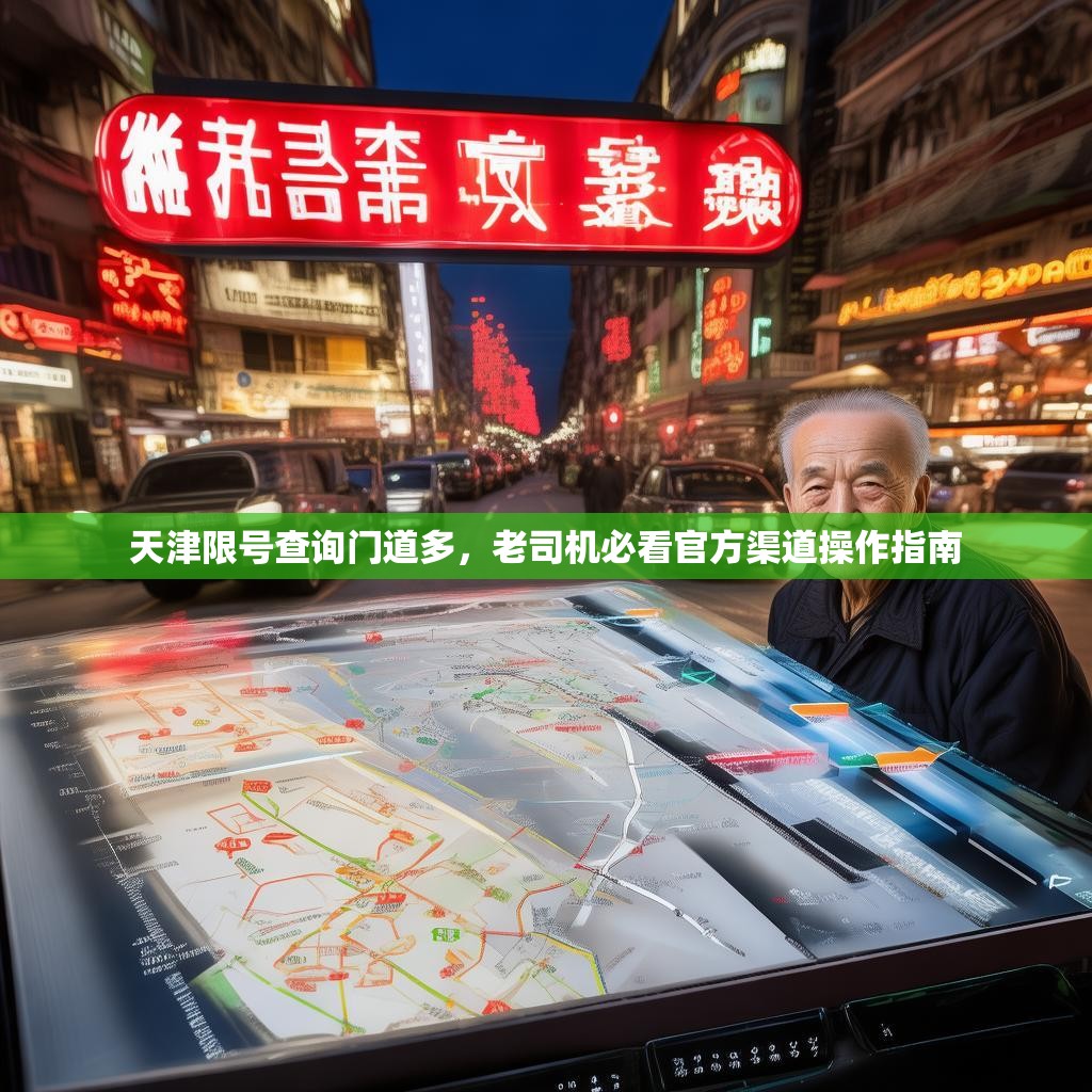 天津限号查询门道多，老司机必看官方渠道操作指南