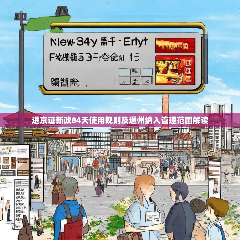 进京证新政84天使用规则及通州纳入管理范围解读