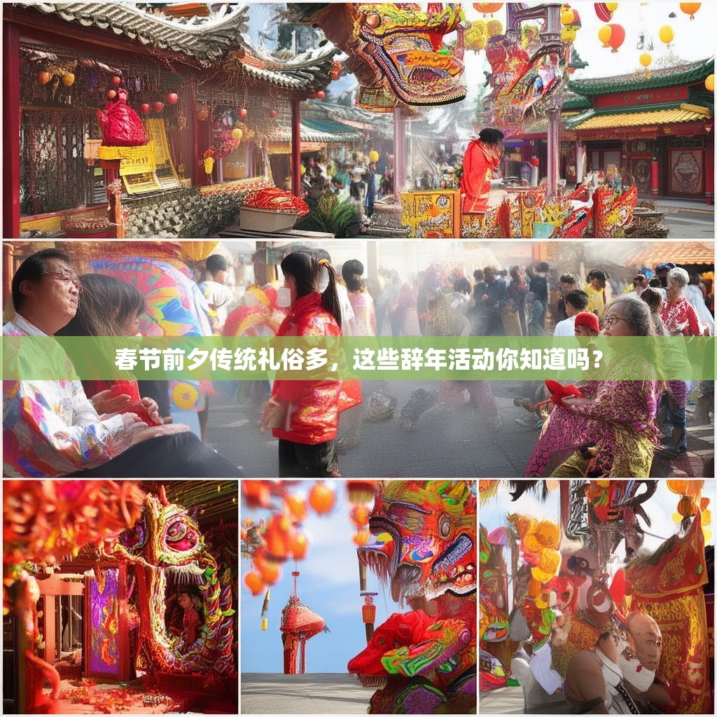 春节前夕传统礼俗多，这些辞年活动你知道吗？