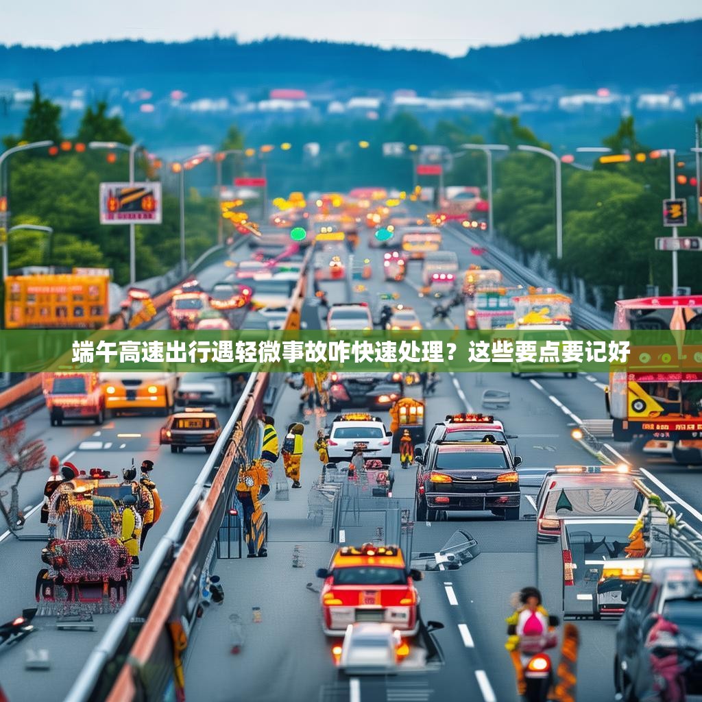 端午高速出行遇轻微事故咋快速处理？这些要点要记好